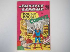 JUSTICE LEAGUE DOUBLE DOUBLE COMICS #1 - (THORPE & PORTER) - Comprises of Worlds Finest #162 &