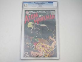 ATOM AND HAWKMAN #43 (1969 - DC) - GRADED 9.2 (NM-) by CGC - Hawkman battles the Gentleman Ghost -