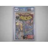 TOMB OF DRACULA #25 (1974 - MARVEL - UK Price Variant) - GRADED 6.0 (FN) by CGC - First appearance