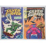SILVER SURFER #2 & 6 (2 in Lot) - (1968/1969 - MARVEL) - First appearance of the Brotherhood of