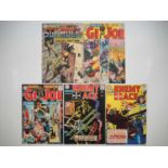 SHOWCASE #45, 53, 54, 57, 58 (5 in Lot) - (1963/1965 - DC) - Includes Sgt. Rock, G.I. Joe & Enemy