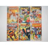 AVENGERS #85, 86, 88, 89, 90, 91 (6 in Lot) - (1971 - MARVEL) - Includes the first and second team