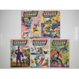 JUSTICE LEAGUE OF AMERICA #32, 33, 34, 35, 36 (5 in Lot) - (1964/1965 - DC) - Includes the first