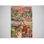 CONAN THE BARBARIAN #7, 8, 9, 10 (4 in Lot) - (1971 - MARVEL) - Includes the first cameo