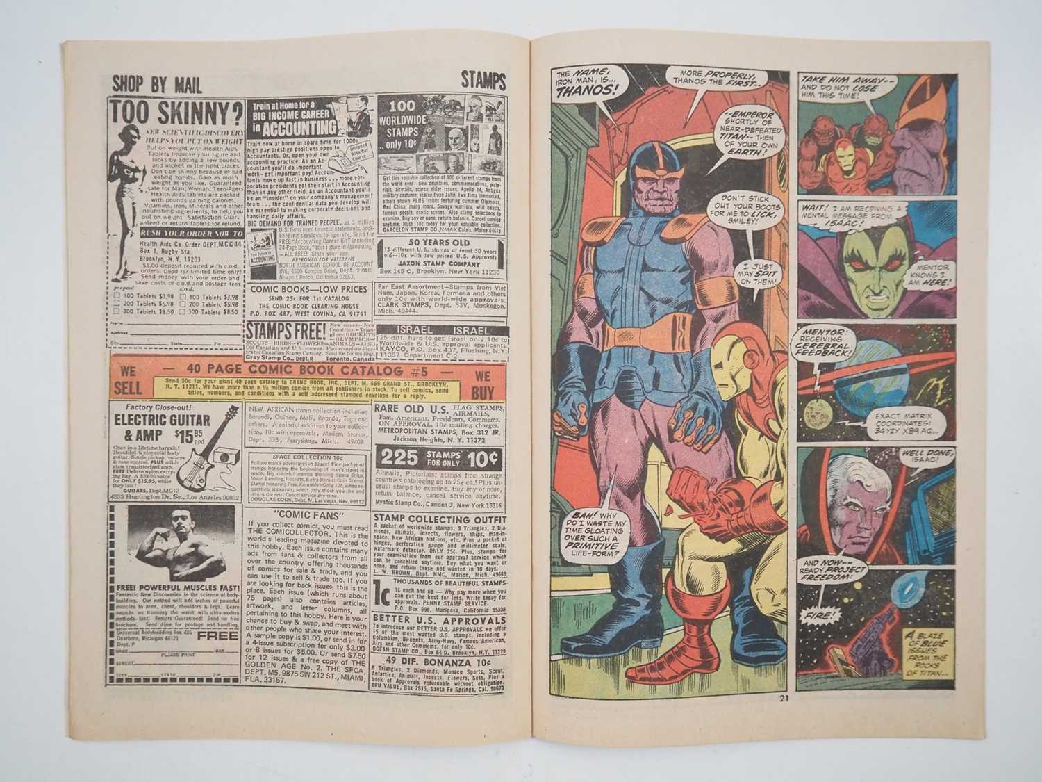 IRON MAN #55 - (1973 - MARVEL - UK Price Variant) KEY Bronze Age Book with multiple First - Image 14 of 27