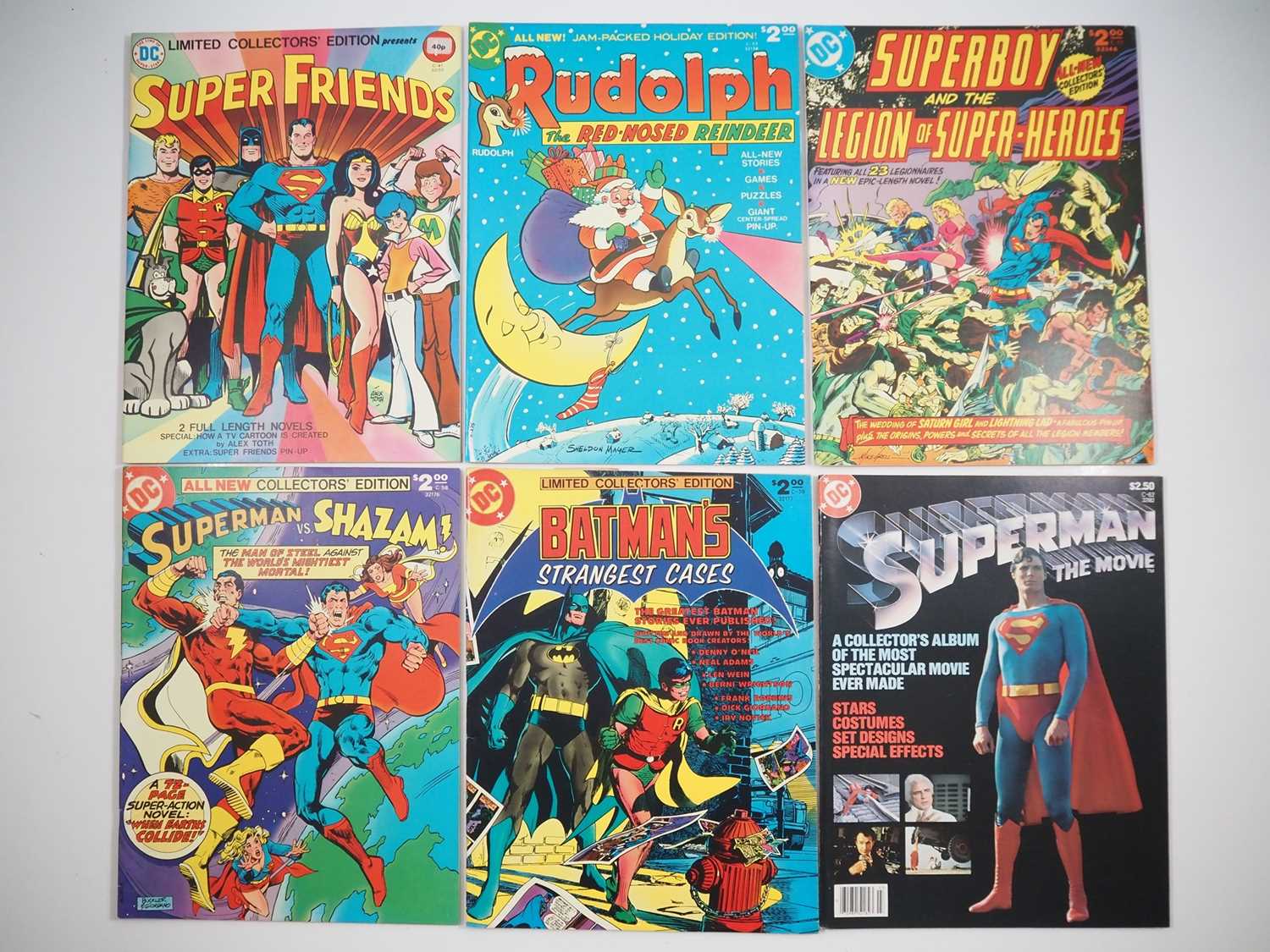 DC LIMITED COLLECTORS' EDITION LOT (6 in Lot) - (DC) - Includes SUPER FRIENDS (1975/6) #C41 +