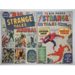 STRANGE TALES ANNUAL #1 & 2 (2 in Lot) - (1962/1963 - MARVEL) - Includes the first annual format