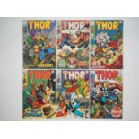 THOR #171, 172, 173, 174, 175, 177 - (6 in Lot) - (1969/1970 - MARVEL - UK & US Cover Price) -