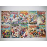 AMAZING SPIDER-MAN #152, 153, 155, 156, 157, 159, 160, 167, 168, 169 (10 in Lot) - (1976/1977 -