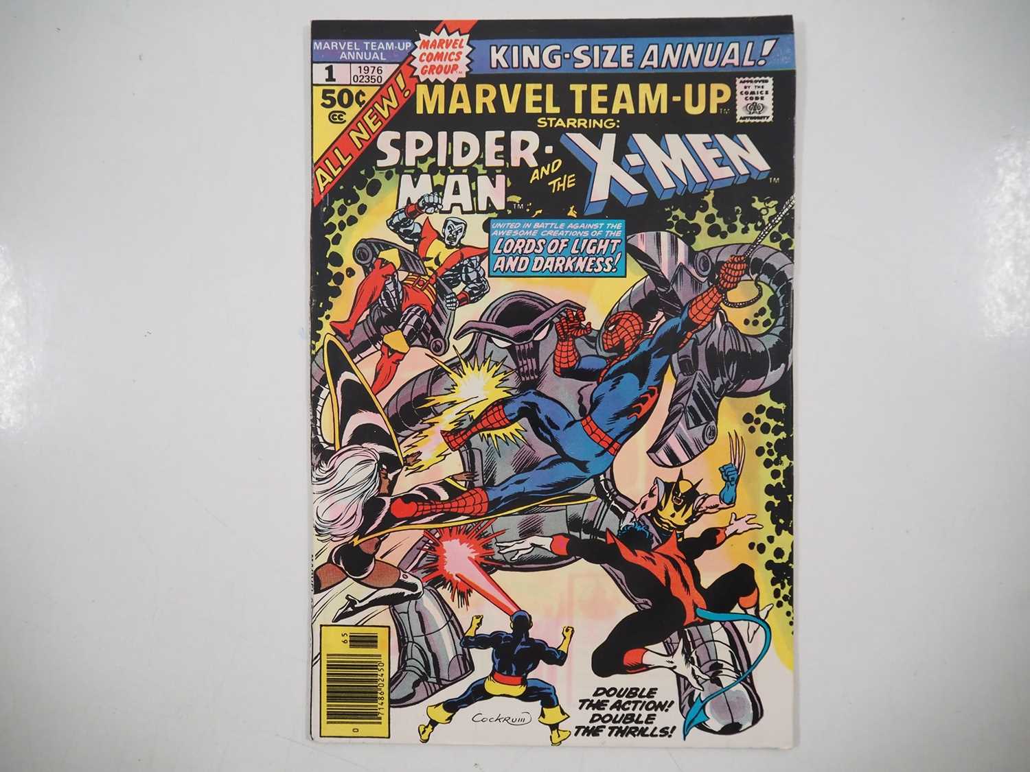 MARVEL TEAM-UP: SPIDER-MAN & X-MEN KING-SIZE ANNUAL #1 - (1976 - MARVEL) - Spider-Man & the 'New'
