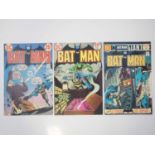 BATMAN #248, 252, 262 (3 in Lot) - (1973/1975 - DC) - Includes appearances by The Scarecrow and