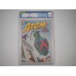 ATOM #10 (1964 - DC) - GRADED 9.4 (NM) by CGC - The Atom battles Spies - Gil Kane & Murphy