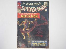 AMAZING SPIDER-MAN #28 - (1965 - MARVEL - UK Price Variant) - Origin and First appearance of