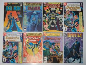 BATMAN ANNIVERSARY LOT (8 in Lot) Includes BATMAN #300, 400 + DETECTIVE COMICS #387 (Batman's 30th