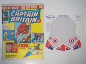 CAPTAIN BRITAIN #24 - (1977 - MARVEL/BRITISH) - Dated March 23rd - FREE GIFT INCLUDED - + Includes