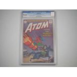 ATOM #6 (1963 - DC) - GRADED 9.4 (NM) by CGC - DALLAS STEPHENS COLLECTION COPY - The second Time