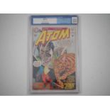 ATOM #21 (1965 - DC) - GRADED 9.2 (NM-) by CGC - BOSTON PEDIGREE COPY - The Atom battles Russian