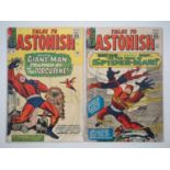 TALES TO ASTONISH #53 & 57 (2 in Lot) - (1964 - MARVEL - UK Price Variant) - Includes Spider-Man