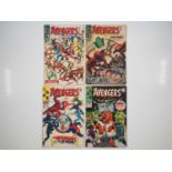 AVENGERS #44, 46, 53, 54 (4 in Lot) - (1967/1968 - MARVEL) - Includes the partial origin of the