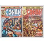 CONAN THE BARBARIAN #23 & 24 - (2 in Lot) - (1973 - MARVEL - UK Price Variant) - Includes First