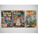 BATMAN #183, 202, 203 (3 in Lot) - (1966/1968 - DC) - Includes the second appearance of Poison Ivy +