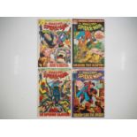 AMAZING SPIDER-MAN #103, 104, 105, 106 - (4 in Lot) - (1971/72 - MARVEL - UK & US Cover Price) -