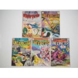 TALES OF THE UNEXPECTED #69, 83, 85, 101, 102 (5 in Lot) - (1962/1967 - DC) - Flat/Unfolded