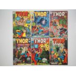 THOR #184, 185, 186, 187, 188, 189 - (6 in Lot) - (1971 - MARVEL - UK & US Cover Price) - Includes