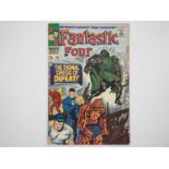 FANTASTIC FOUR #58 (1967 - MARVEL - UK Price Variant) - Fully powered with the Silver Surfer's Power