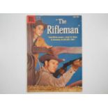 THE RIFLEMAN #1 (FOUR COLOR COMICS #1009) - (1959 - DELL) - Chuck Connors, Johnny Crawford TV