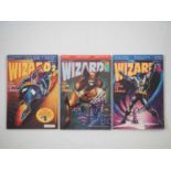 WIZARD MAGAZINE #2, 3 & 4 - (3 in Lot) - (1991 - WIZARD) - Includes cover art by Javier Saltares and