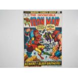 IRON MAN #55 - (1973 - MARVEL - UK Price Variant) KEY Bronze Age Book with multiple First