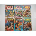 MIXED MARVEL COMIC LOT (6 in Lot) - (1971/1973 - MARVEL - US & UK Price Variant) - Includes KULL #1,