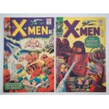 UNCANNY X-MEN #15 & 16 (2 in Lot) - (1965/1966 - MARVEL - UK Cover Price) - First appearance of