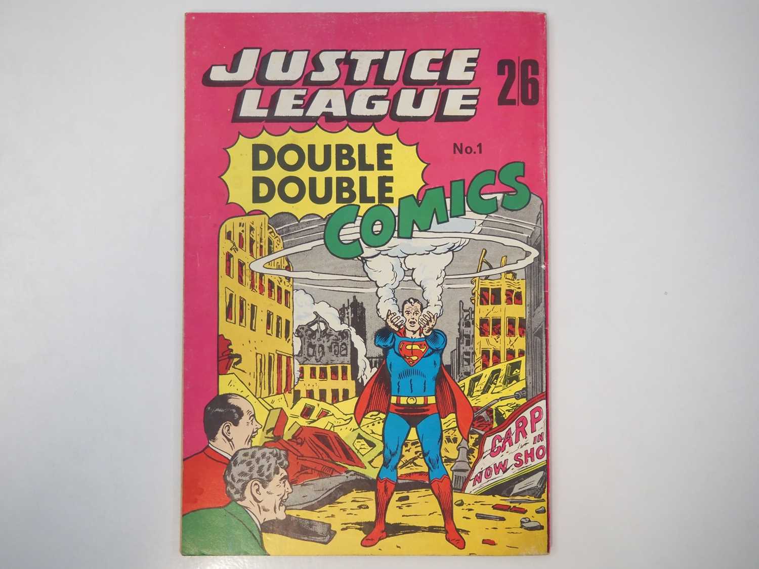 JUSTICE LEAGUE DOUBLE DOUBLE COMICS #1 - (THORPE & PORTER) - Comprises of Worlds Finest #162 & - Image 2 of 4