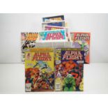 ALPHA FLIGHT #1 to 108, 110 to 128, 130 + ANNUALS #1 & 2 + FLASHBACK #1 (131 in Lot) - (1983/