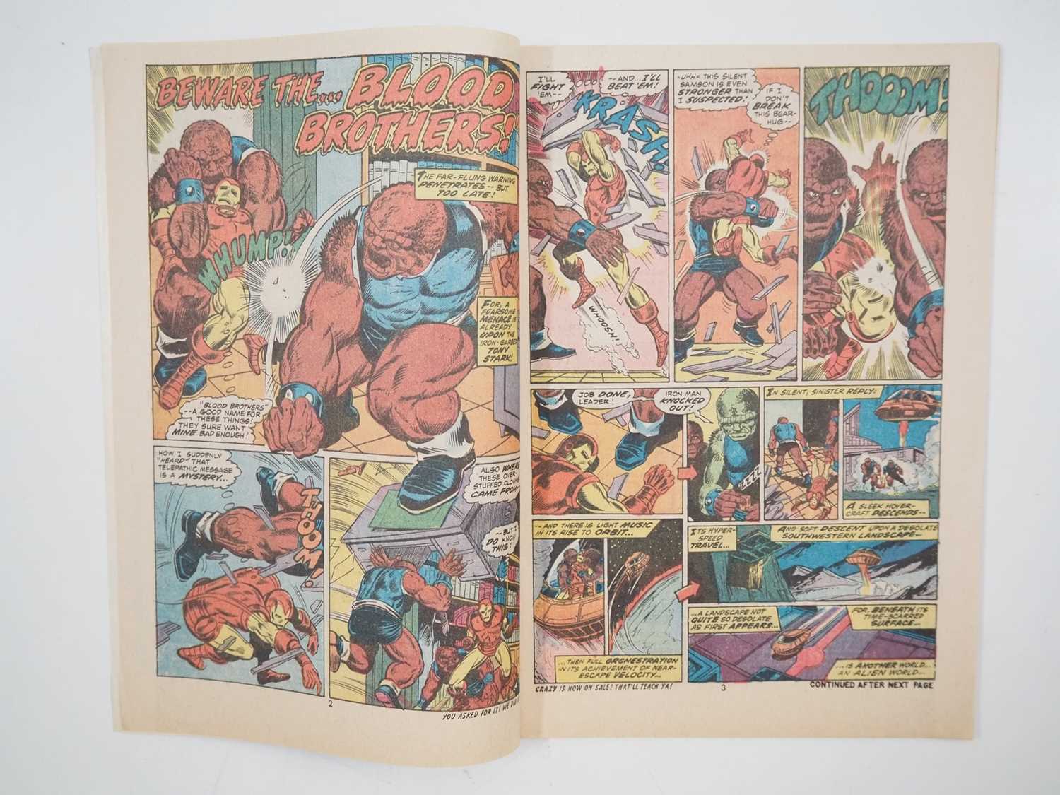 IRON MAN #55 - (1973 - MARVEL - UK Price Variant) KEY Bronze Age Book with multiple First - Image 3 of 27