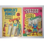DOUBLE DOUBLE COMICS (2 in Lot) - (THORPE & PORTER) - Includes WORLD'S FINEST DOUBLE DOUBLE