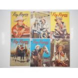 ROY ROGERS #1, 2, 3, 5, 7, 8 (6 in Lot) - (1948 - DELL) - Includes the premiere issue of Roy