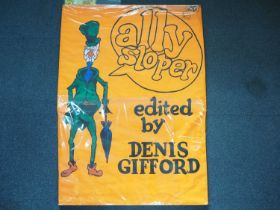 ALLY SLOPER - ONE-OFF COMIC PUBLICITY POSTER COMPLETE WITH ISSUE #1 OF ALLY SLOPER (1976) - Produced