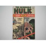 INCREDIBLE HULK #4 (1962 - MARVEL) - Origin retold - Jack Kirby cover & interior art - Flat/Unfolded