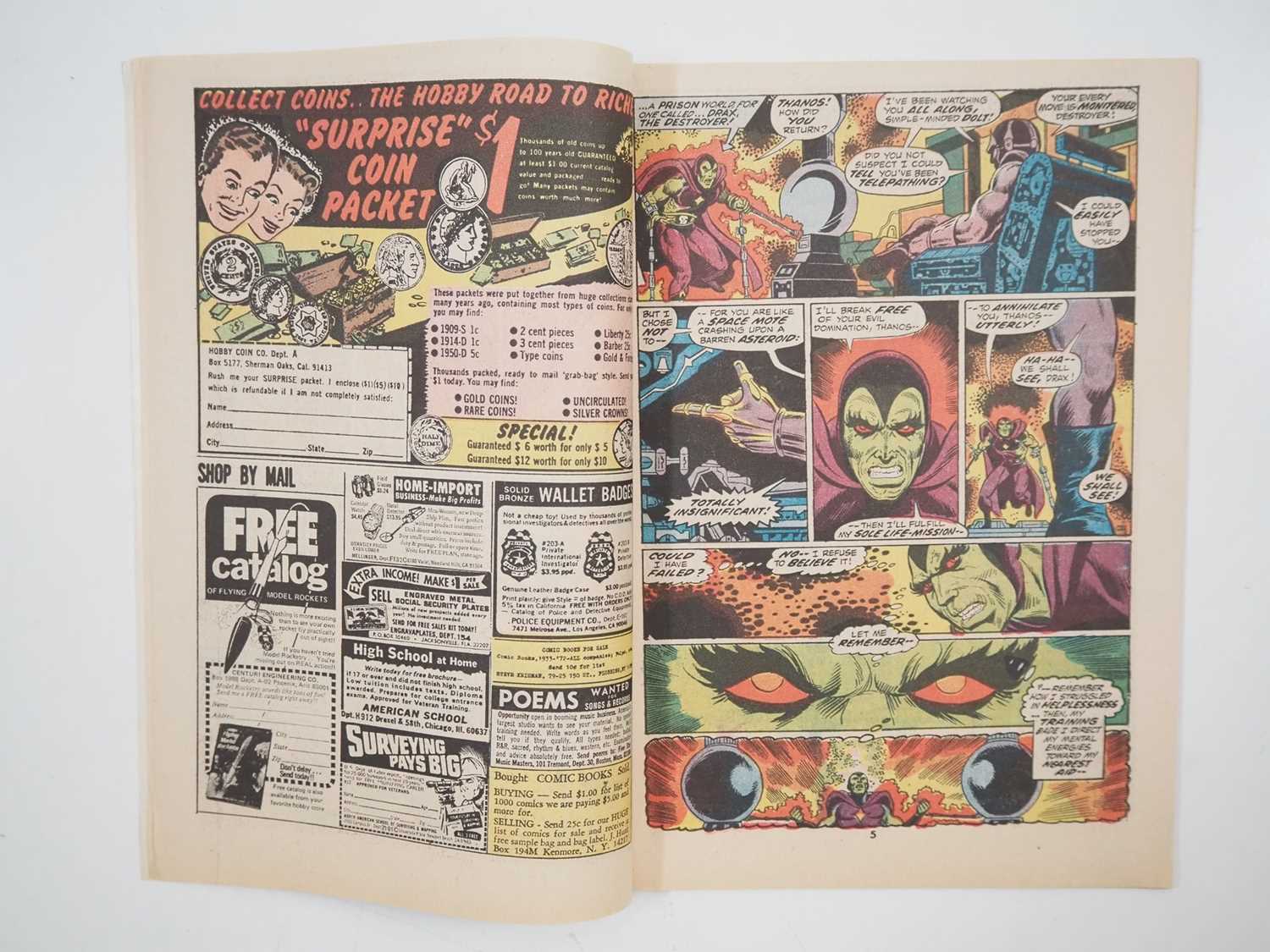 IRON MAN #55 - (1973 - MARVEL - UK Price Variant) KEY Bronze Age Book with multiple First - Image 4 of 27