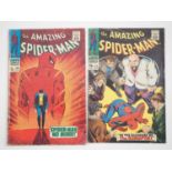 AMAZING SPIDER-MAN #50 & 51 (2 in Lot) - (1967 - MARVEL - UK Price Variant) - RED HOT KEY Book &
