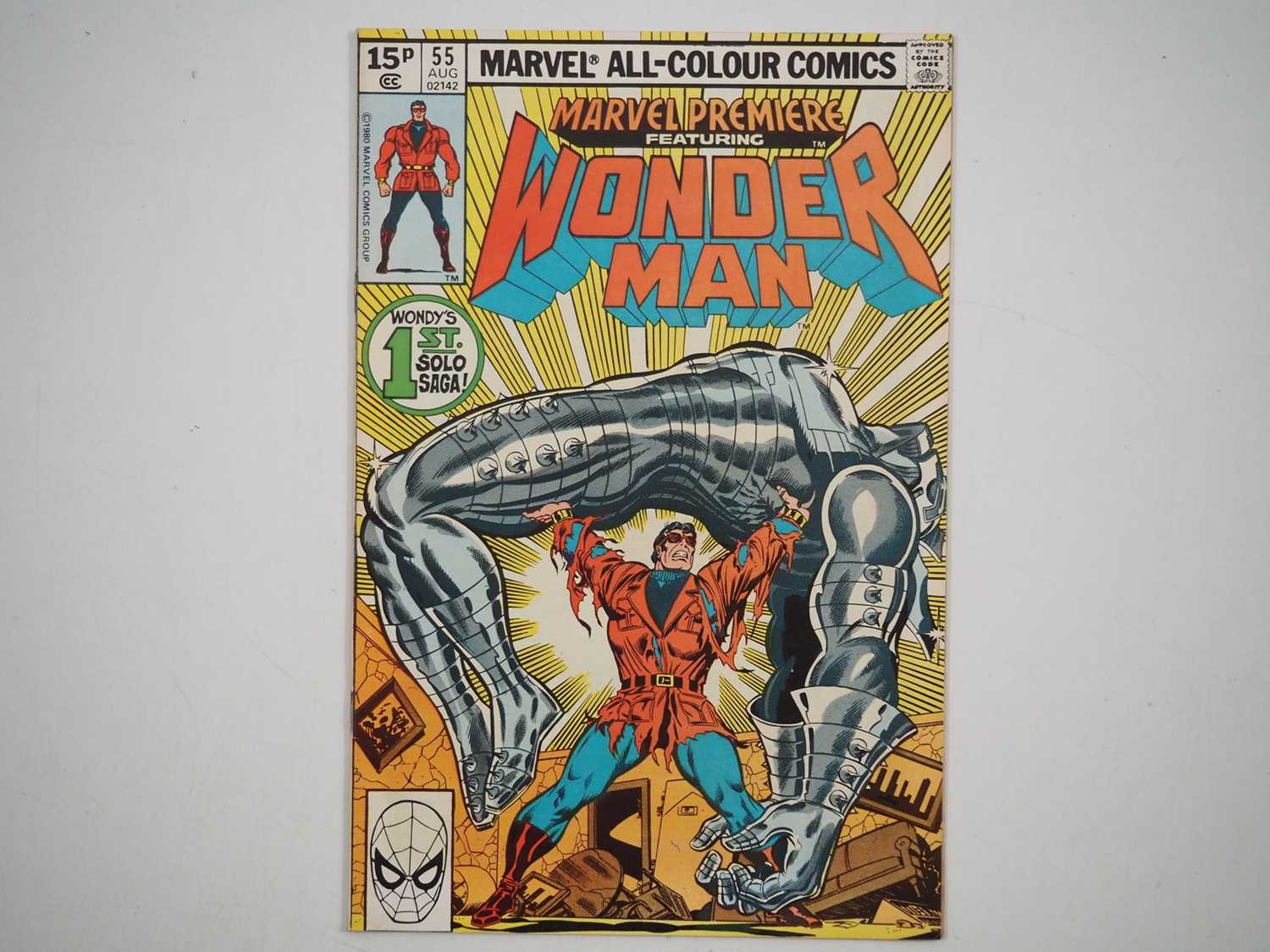 MARVEL PREMIERE: WONDER MAN #55 - (1980 - MARVEL - UK Price Variant) - HOT Book & Character with a