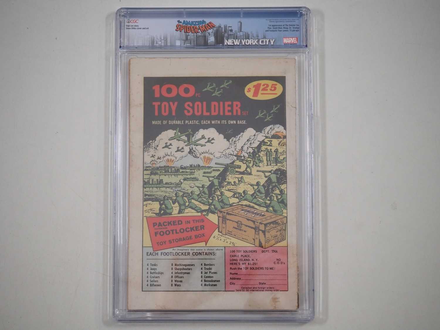 AMAZING SPIDER-MAN: KING SIZE ANNUAL #1 - (1964 - MARVEL) - GRADED 2.5 (GD+) by CGC - First - Image 2 of 3