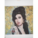 Dhanraz Ramdharry - AMY WINEHOUSE - 21/100 signed and hand numbered signed and hand numbered limited