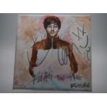 Louis Tomlinson signed canvas with artwork by Pete Thompson - What can be said about this. A huge