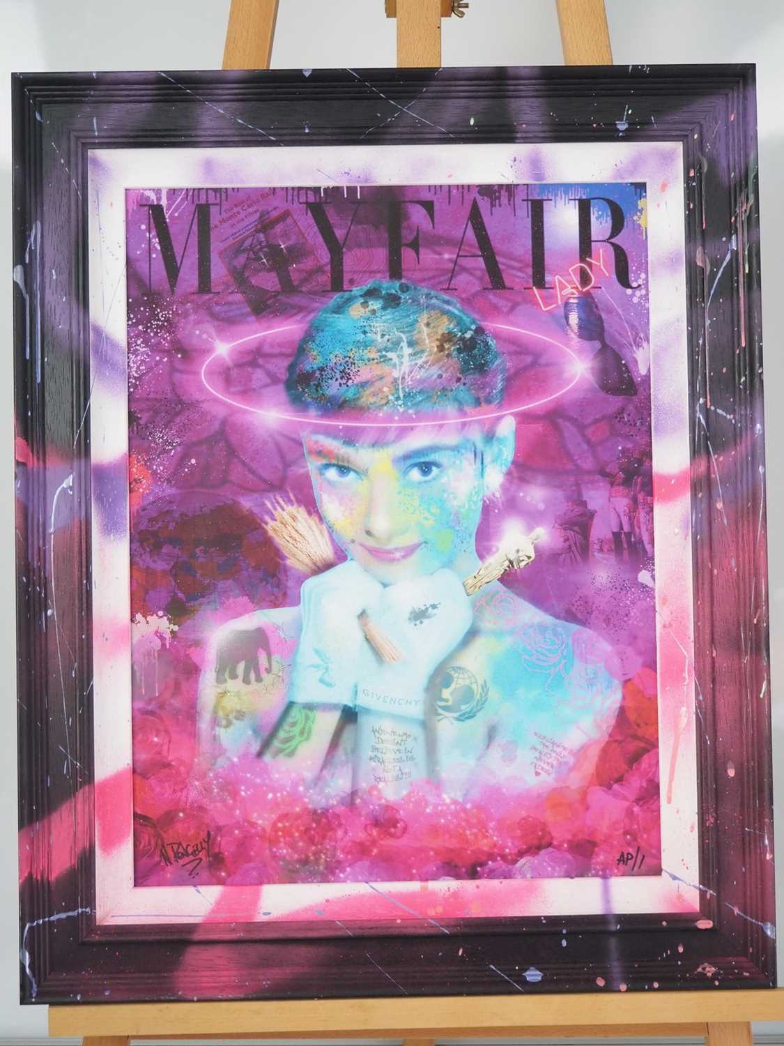 Neil Pengelly 'MY FAIR LADY' (Audrey Hepburn) - signed and marked AP/1 - Original artwork with - Image 5 of 5