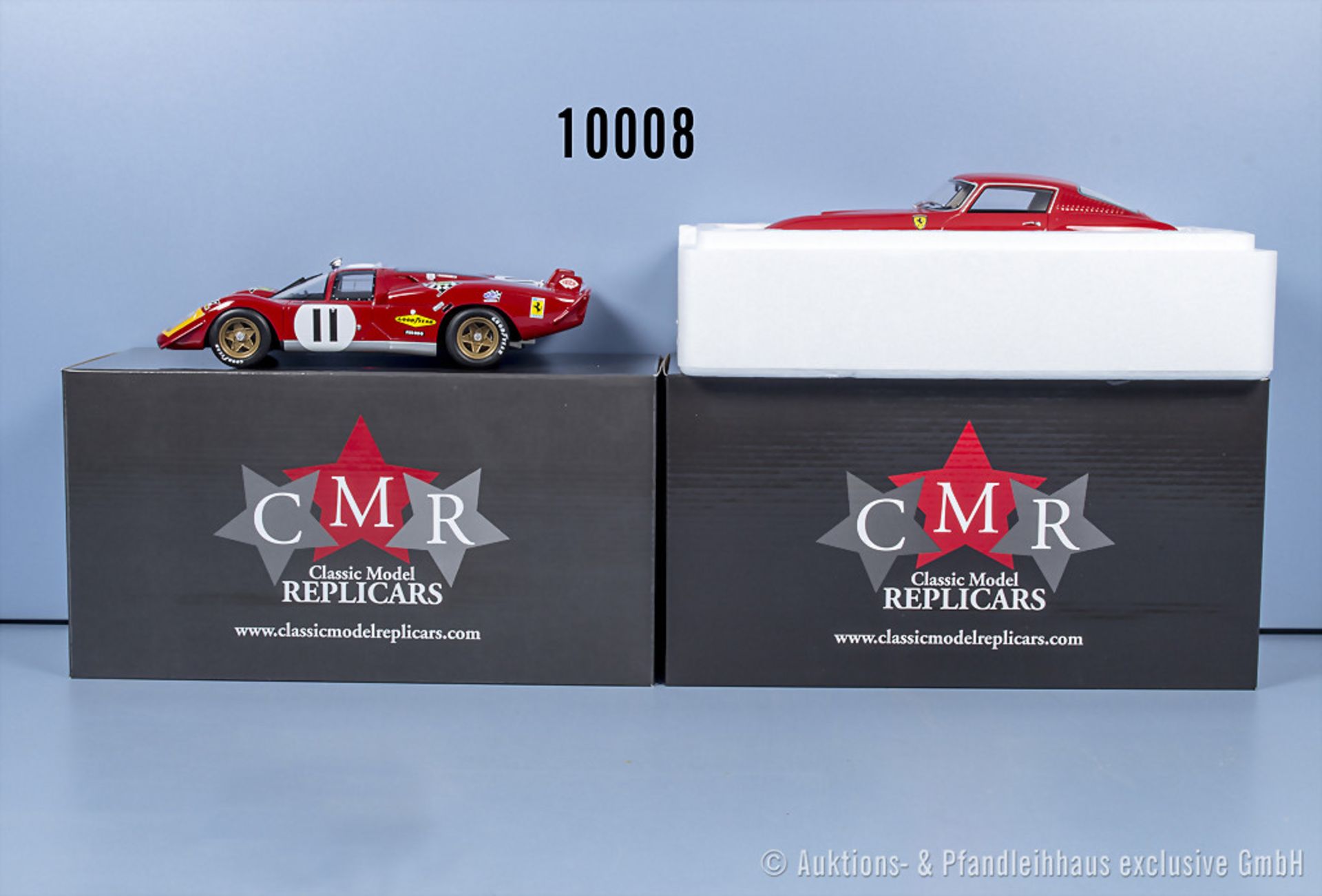 2 CMR Ferrari Modelle, CMR105 250 GT und CMR025 512S, Metall, M 1:18, Z 0-1, ...