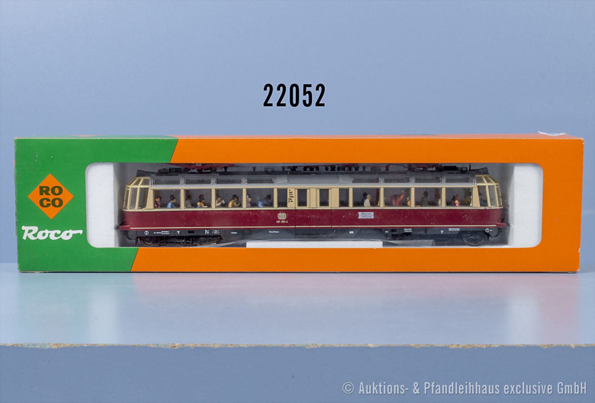 Roco H0 43930 Elektrotriebwagen Gläserner Zug der DB, BN 491 001-4, n.A.d.E. ...